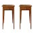 Early 19th Century English Hepplewhite Inlaid Side Tables - a Pair For Sale