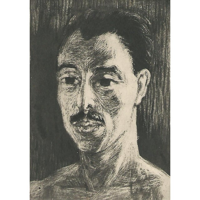 Raphaël Drouart, Self-Portrait, 1923, Etching For Sale - Image 4 of 9