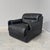 Black Leather Club Chair by Dreipunkt, 1970s For Sale - Image 6 of 15
