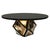 "Manchot" Round Table with Stainless Steel, Bronze, Handmade Bizimyer Furniture. Unmatched. Unrivalled. Designed by Hasan...