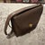An Elegant 1970s Brown Leather and Brass Hardware Shoulder Bag by Gucci For Sale - Image 9 of 16