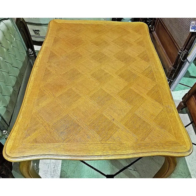 French Country Style Draw Leaf Table For Sale - Image 4 of 9