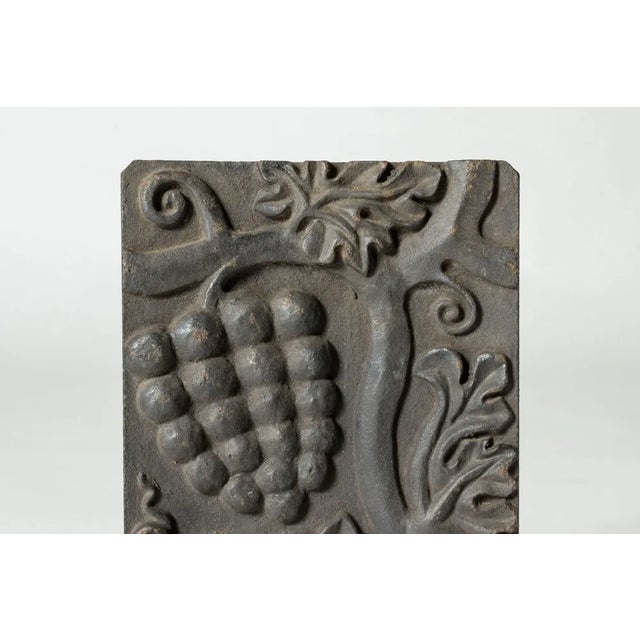 Swedish Grace Cast Iron Relief by Anna Petrus, 1920s For Sale - Image 4 of 8