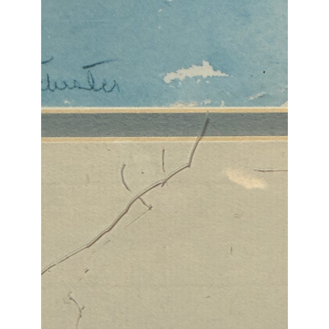 Jacqueline Rochester Watercolor Painting, Signed For Sale In San Francisco - Image 6 of 12