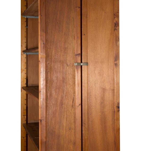 Large Modular Pine Wall Unit, 1920s For Sale - Image 18 of 18