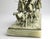 Continental Gilt Metal Equestrian Hunt Group, Circa 1900 — Riders, Horses & Hounds on Green Onyx Base For Sale - Image 10 of 14