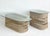 1970s Henry Link Rattan Lounge Chairs, Ottomans, New Sunbrella Upholstery, 2 Pairs For Sale - Image 18 of 18