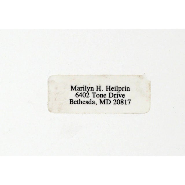 Paper Bonnieux Village Luberon France by Marilyn H Heilprin For Sale - Image 7 of 8