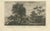 Antique print titled "View of the Island of Huaheine with the House of God and an Altar with Sacrificial Hands." This...