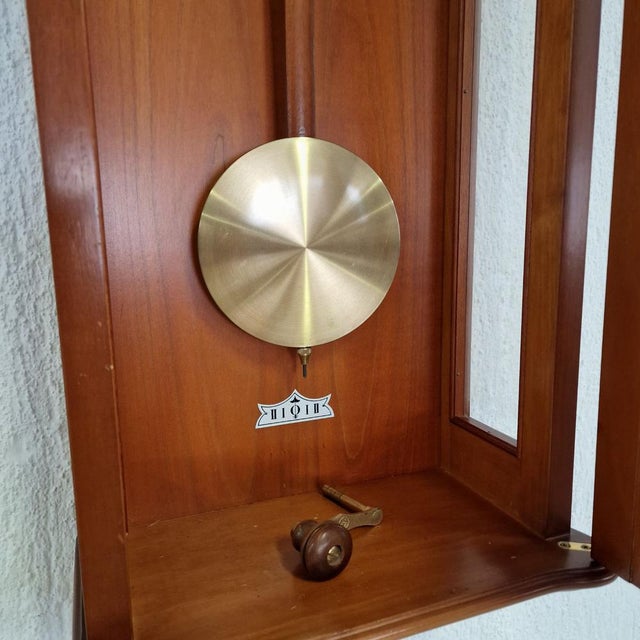 1990s German Wall Clock, 1990s For Sale - Image 5 of 11