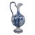 Vintage Italian Faience Ceramic Ewer For Sale