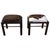 Mid-Century Metal Cow Hide Benches or Ottomans - a Pair For Sale - Image 12 of 12