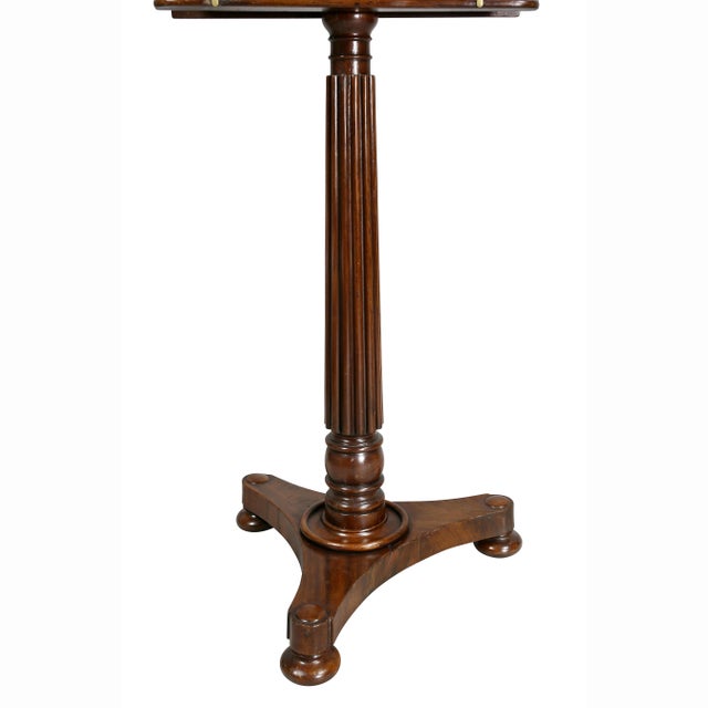 Brown William IV Mahogany Duet Music Stand For Sale - Image 8 of 11