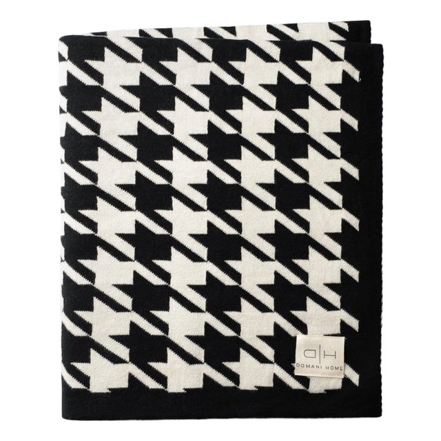 Domani Home Houndstooth Throw For Sale