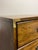 Vintage Campaign-Style Six-Drawer Lingerie Chest With Brass Accents For Sale - Image 9 of 12