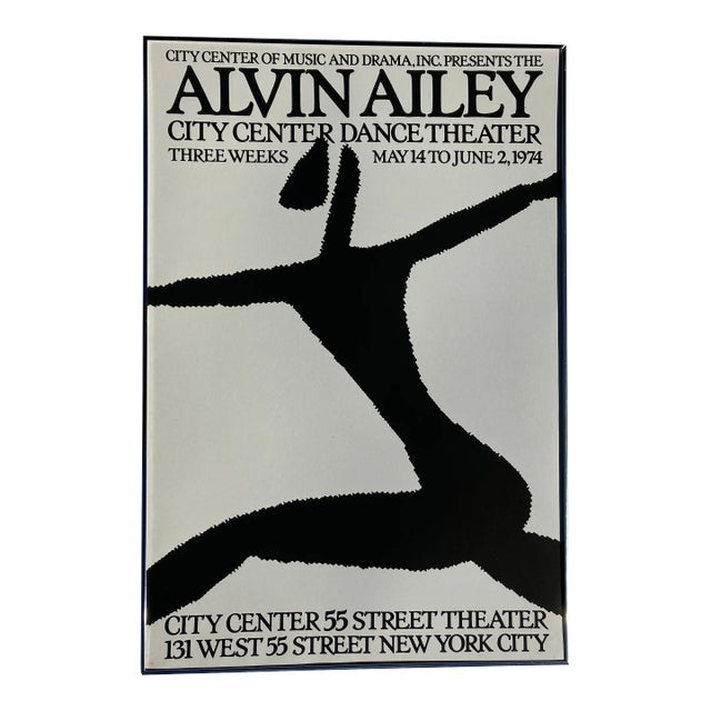 1974 Alvin Alley Dance Poster For Sale