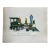 1950s Evelyn Cuero "The Hackensack" 1860 Steam Locomotive Print For Sale
