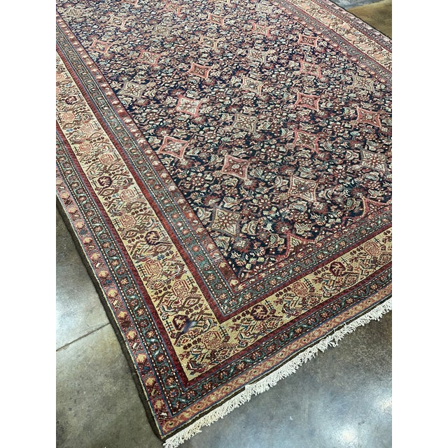 Traditional 1990s Handwoven Persian Rug Malayer Design - 6'2" X 13'3" For Sale - Image 3 of 10
