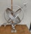 Silver Vintage Swedish Armillary Sundial Signed For Sale - Image 8 of 11