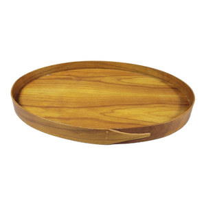 Shaker Style Butternut Oval Serving Tray by Ken Baker, 1997