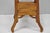 Wood Vintage French Art Nouveau Style Carved Teak Pedestal Plant Stand Side Table For Sale - Image 7 of 18