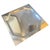 An iconic piece of twentieth-century Italian post-modernist design, this silver-plated square tray was created by master...