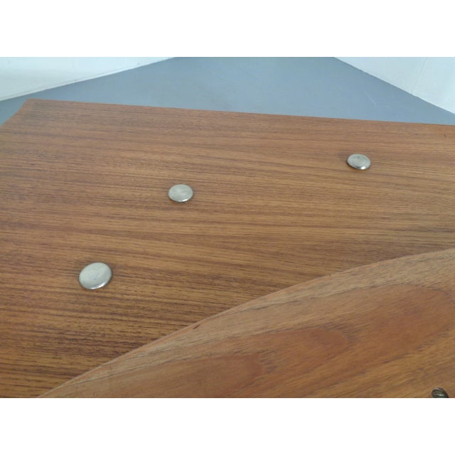 Danish Teak Chest of Drawers with Rotatable Tray, 1960s For Sale - Image 13 of 18