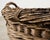 French Champagne Grape Vineyard Harvest Woven Wicker Basket For Sale - Image 16 of 18