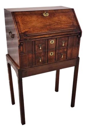 Antique 18th Century Chinese Export Padouk Bureau