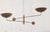 Metal Vintage Hanging Light in Brass, 1960s For Sale - Image 7 of 9