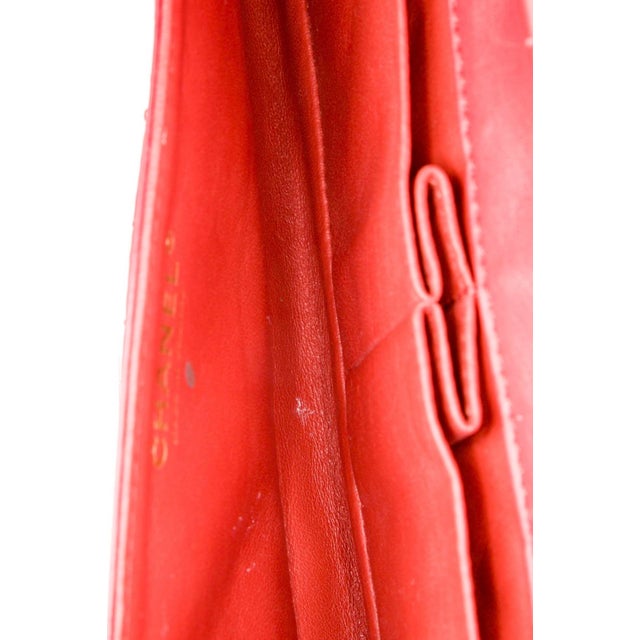 2008 Chanel 2.55 Reissue Patent Leather Elongated Quilted Baquette Clutch Shoulder Bag For Sale - Image 15 of 18