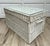 Vintage White Wicker Blanket Chest Coffee Table With Glass Top For Sale In Los Angeles - Image 6 of 12