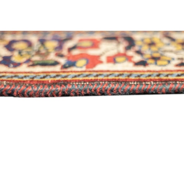 Fine Antique Persian Qashqai Rug 5'7'' X 8'10'' For Sale - Image 9 of 11