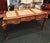 Louis XV Large Flat Wooden Desk, 1890s For Sale - Image 4 of 7