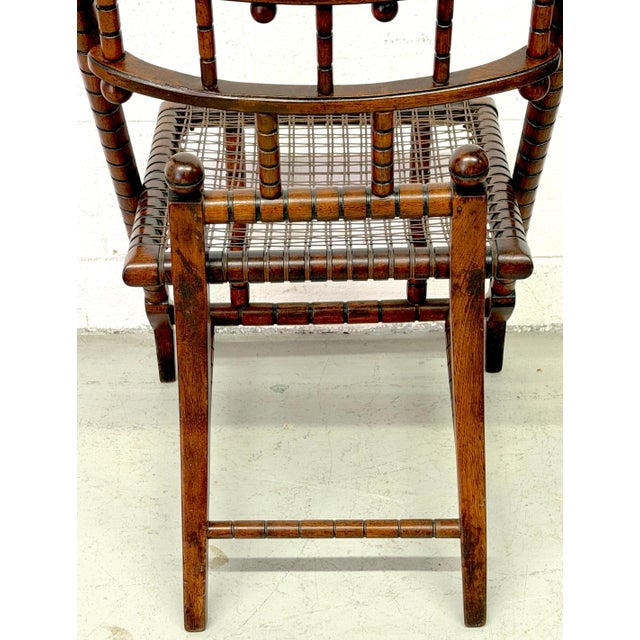 George J. Hunzinger American Aesthetic Movement Side Chair, Circa 1880–1895 For Sale - Image 13 of 15