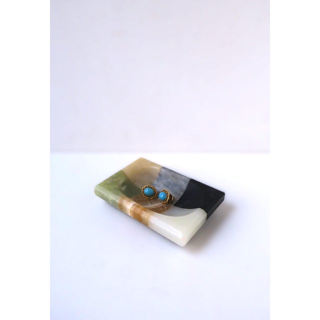 Onyx Marble Onyx Soap Dish For Sale - Image 8 of 14