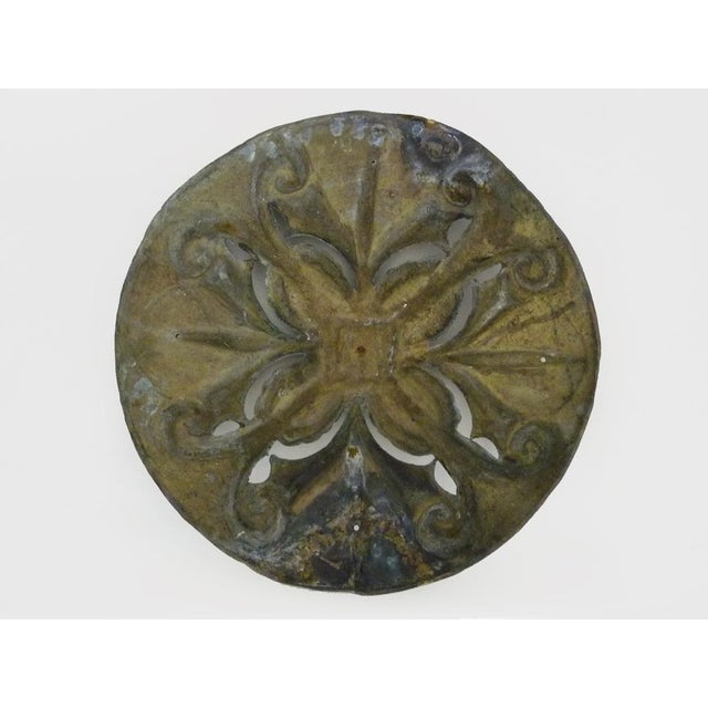 Large Wall Light in Openwork Bronze from MC, 1890s For Sale - Image 9 of 10