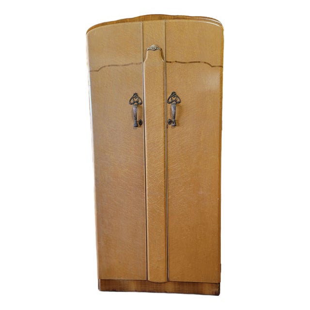 Art Deco Style 2 Door Fitted Wardrobe / Armoire For Sale