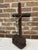 Antique Tramp Art Crucifix For Sale - Image 4 of 7