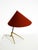 Large Mid-Century Modern Tripod Brass Table Lamp with Fabric Shade from Kalmar, 1950s For Sale - Image 11 of 18