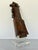 Indian Vintage Decorative Sarangi Mounted on Lucite Base For Sale - Image 3 of 12