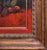 Framed Oil on Canvas Still Life Painting With a Bronze Vase Fruits and Flowers For Sale - Image 4 of 5