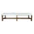 Noir Co. Organic Modern White Sweden Bench For Sale