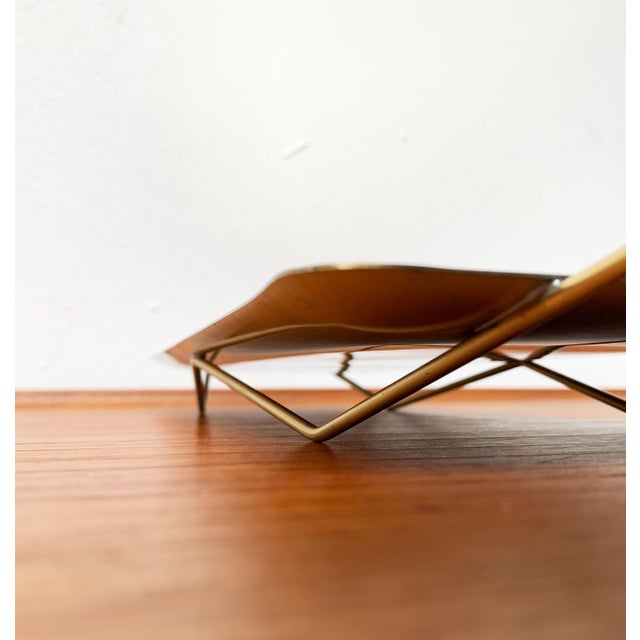 Mid-Century German Brass Tray from WMF, 1960s For Sale - Image 9 of 18