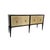 Parchment 4-Door Sideboard, 1980s For Sale - Image 3 of 7