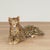 Vintage Italian Glazed Terra Cotta Leopard Sculpture For Sale In West Palm - Image 6 of 12