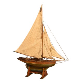 Large 19th Century Pond Yacht For Sale