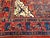 Vintage Bidjar Rug, Hand-Knotted Wool, Herati Geometric Pattern, Red & Ivory, 5x8 For Sale - Image 12 of 16
