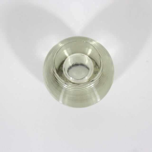 Metal Antique English Sterling Silver and Glass Match Striker Hallmarked For Sale - Image 7 of 11