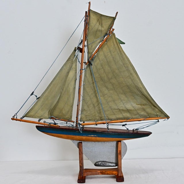 Scottish Early 20th Century Pond Yacht For Sale - Image 10 of 12